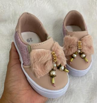 IATE BABY LAÇO PELINHO ROSE