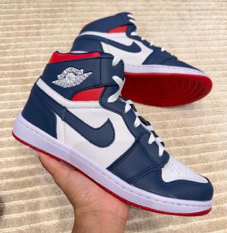 BOTA JORDAN ADULTO NIKE MARINHO/VERMELHO - Código 2646-1