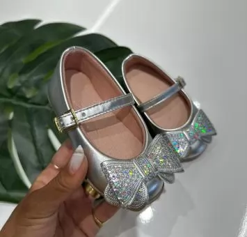 SAPATILHA BABY LACO ISABELA PRATA - Código 2767-1