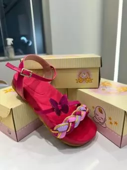 PAPETE JUVENIL BORBOLETA PINK - Código 2792-1