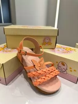 PAPETE JUVENIL TRANCA BORBOLETA SALMAO - Código 2795-1