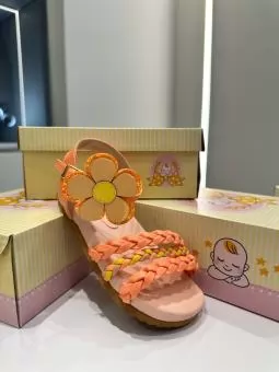 PAPETE JUVENIL TRANCA FLOR LATERAL SALMAO - Código 2797-1