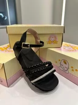 PAPETE JUVENIL TRANCA STRASS PRETO - Código 2799-1