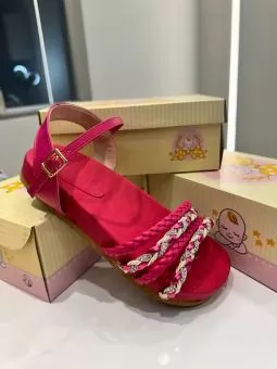 PAPETE JUVENIL TRANCA STRASS PINK - Código 2800-1