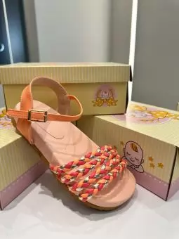 PAPETE JUVENIL TRANCINHAS LARANJA - Código 2810-1