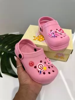 CROCK JUVENIL EVA ROSA ULTRA LEVE - Código 2843-1