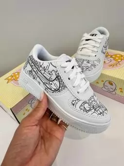 TENIS AIRFORCE JUVENIL BOOBIE GOODS BRANCO - Código 2891-1