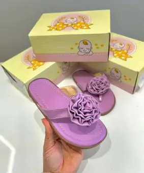 RASTEIRA JUVENIL FLOR GLITER LILAS - Código 2915-1