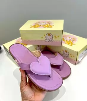 RASTEIRA JUVENIL CORACAO FRENTE LILAS - Código 2918-1