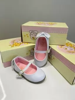 SAPATILHA BABY LACO TRASEIRO BRANCO - Código 2922-1